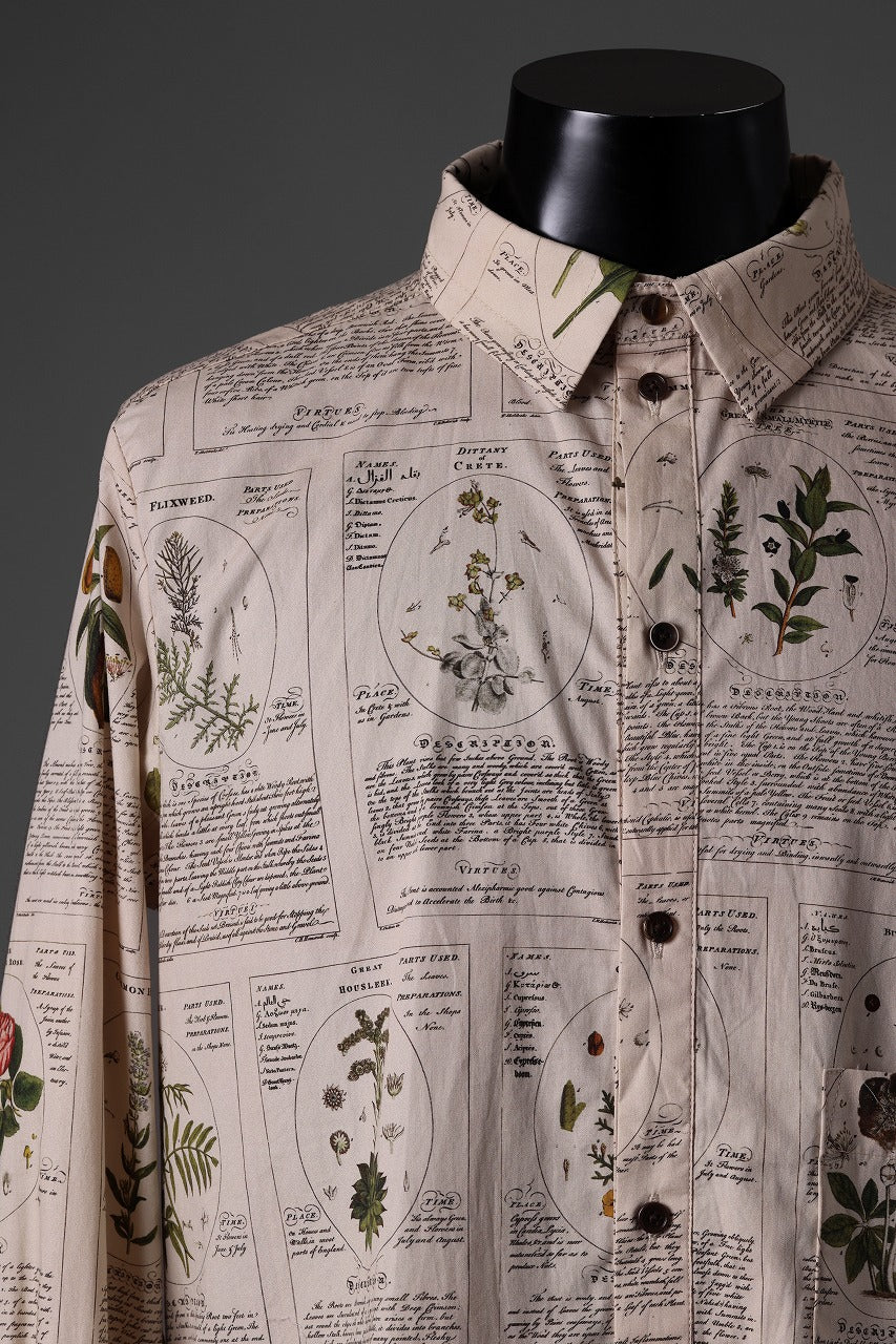 Aleksandr Manamis SLIT DETAIL WINTER HERBARIUM SHIRT (WINTER) - Image 5