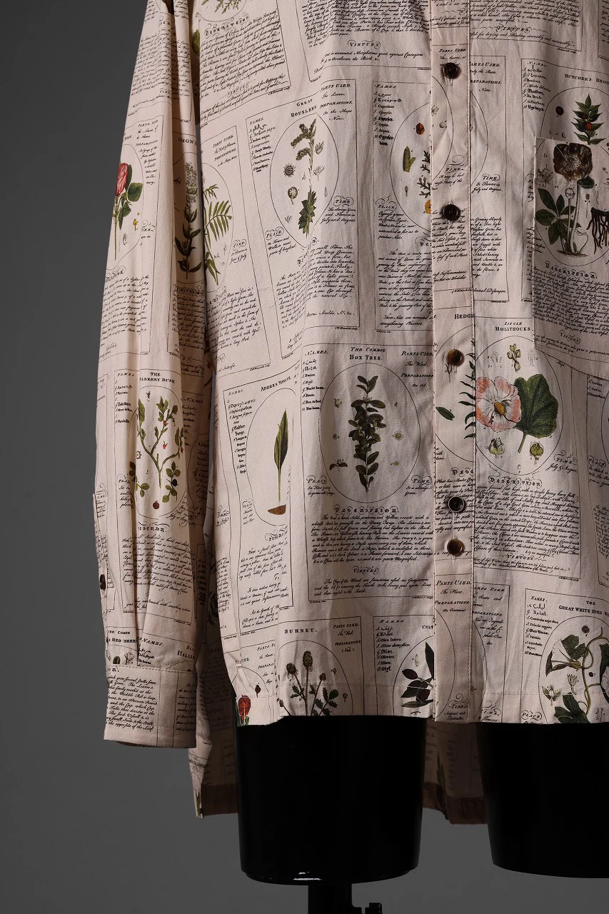 Aleksandr Manamis SLIT DETAIL WINTER HERBARIUM SHIRT (WINTER) - Image 7