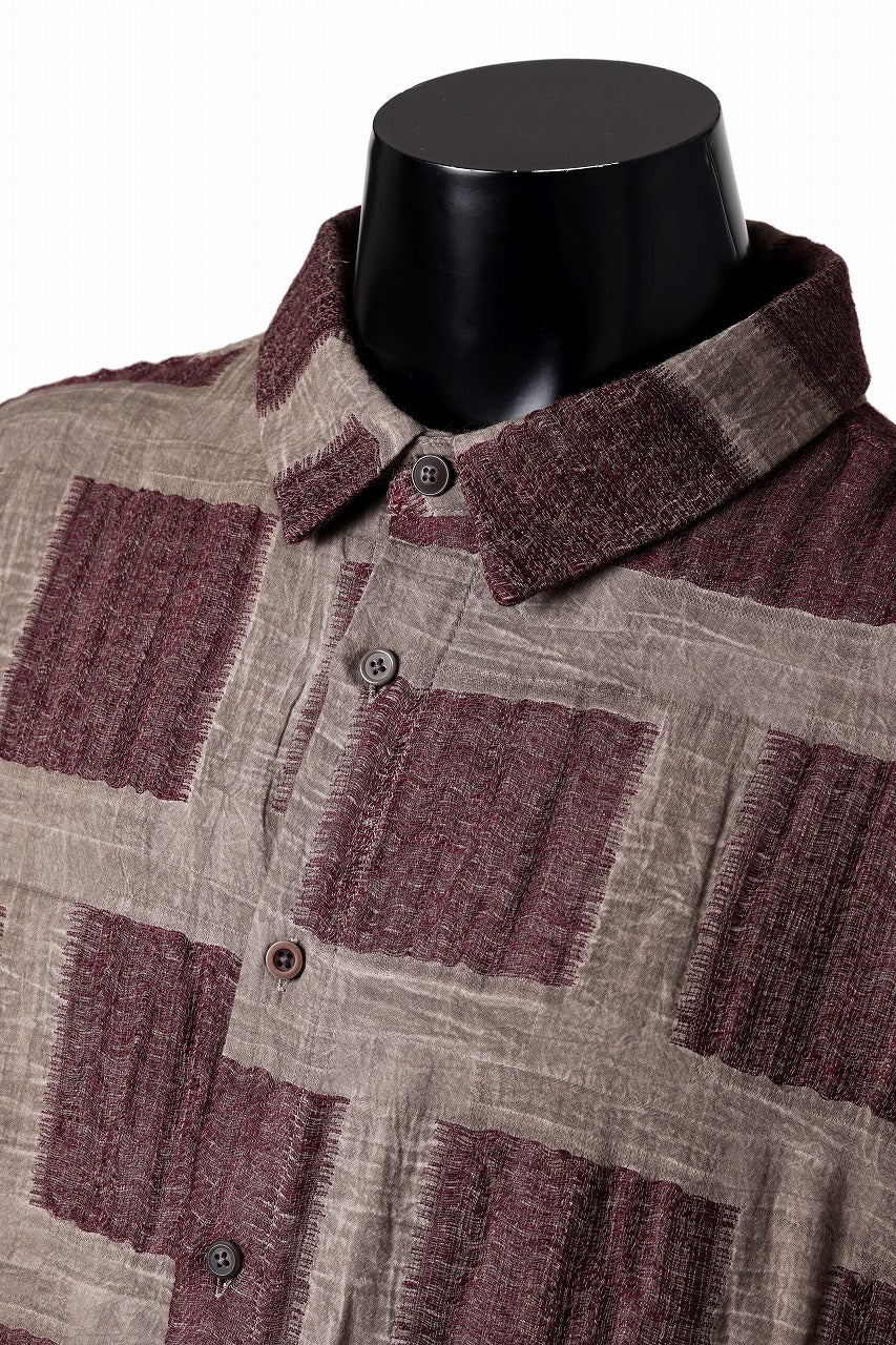Aleksandr Manamis TORTOISE CLASSIC SHIRT (BLACK DIRTY) - Image 11
