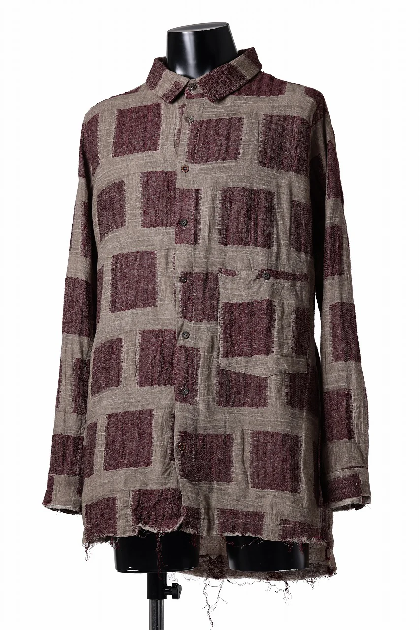 Aleksandr Manamis TORTOISE CLASSIC SHIRT (BLACK DIRTY) - Image 2