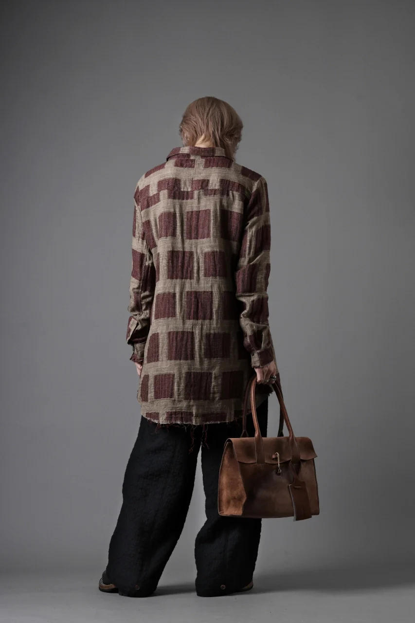 Aleksandr Manamis TORTOISE CLASSIC SHIRT (BLACK DIRTY) - Image 21