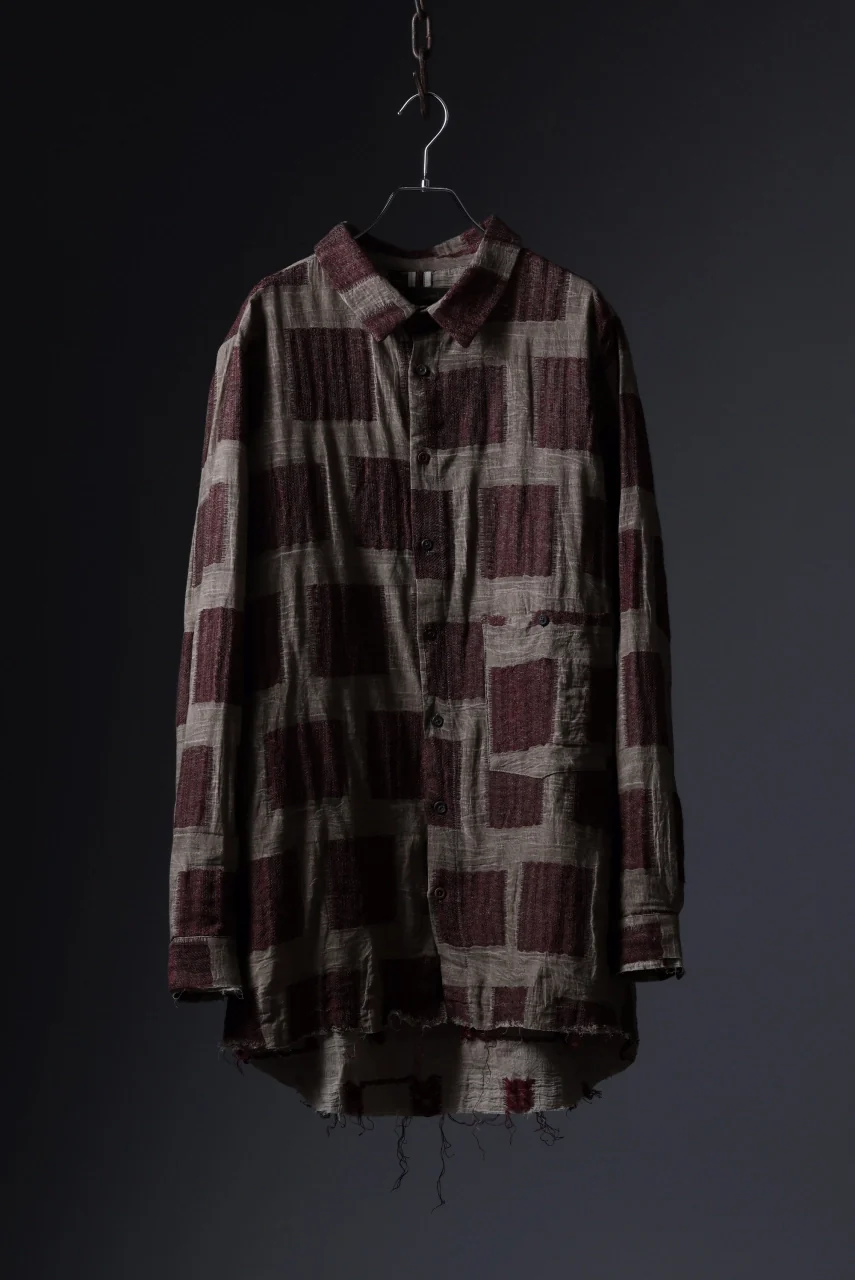 Aleksandr Manamis TORTOISE CLASSIC SHIRT (BLACK DIRTY) - Image 22