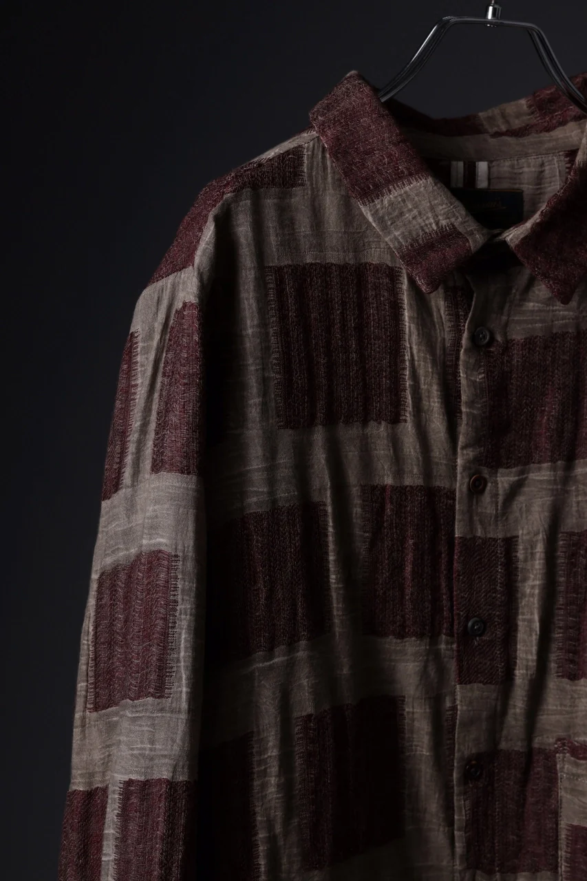 Aleksandr Manamis TORTOISE CLASSIC SHIRT (BLACK DIRTY) - Image 23