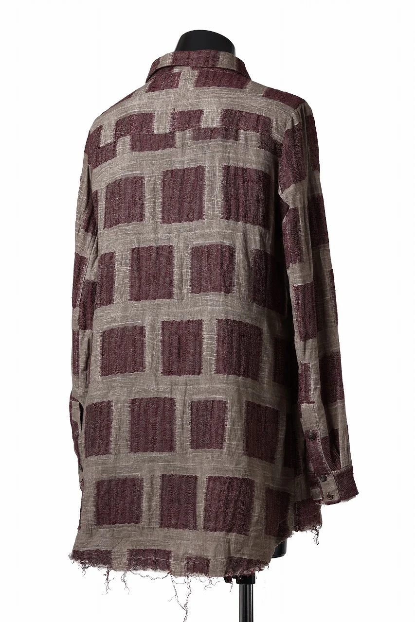 Aleksandr Manamis TORTOISE CLASSIC SHIRT (BLACK DIRTY) - Image 5
