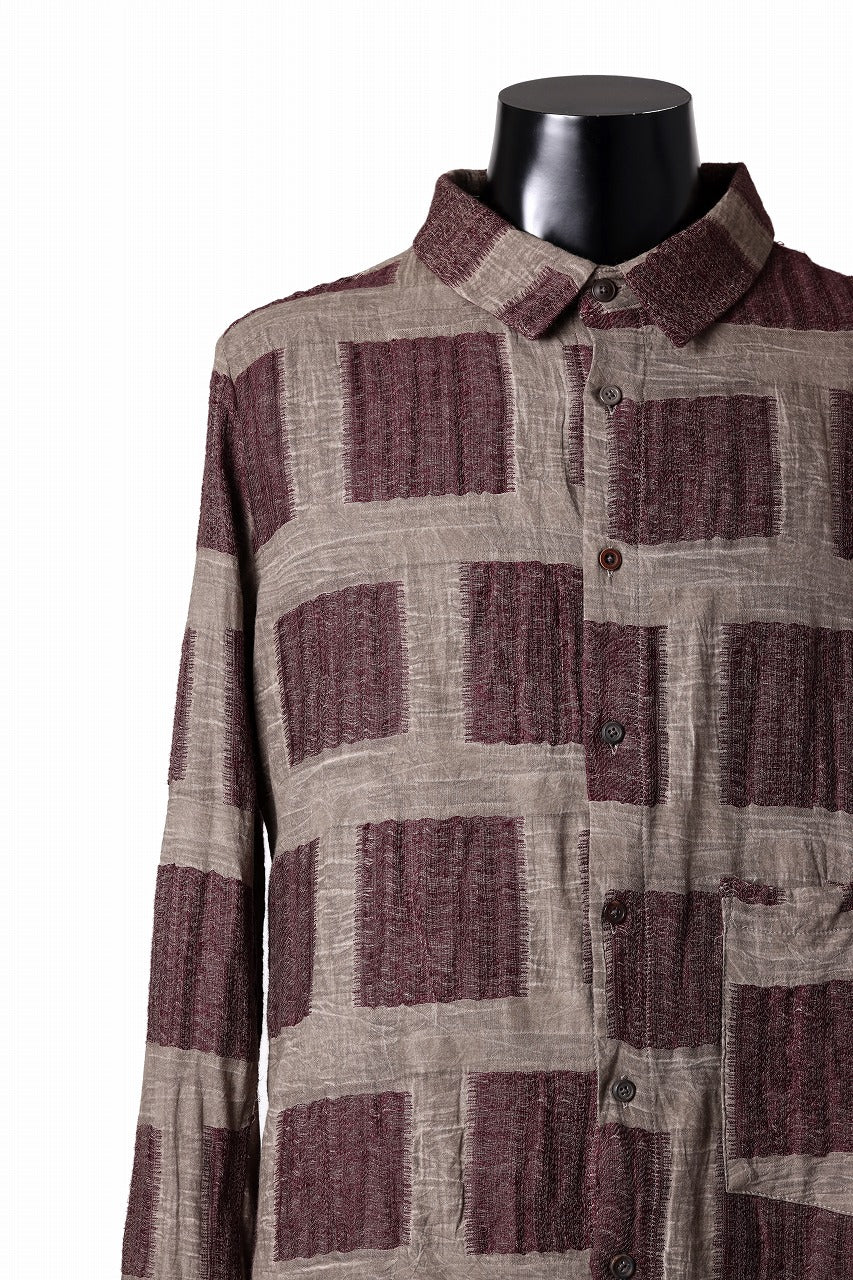 Aleksandr Manamis TORTOISE CLASSIC SHIRT (BLACK DIRTY) - Image 6