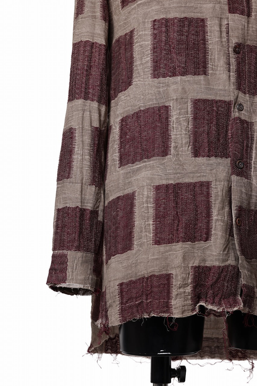 Aleksandr Manamis TORTOISE CLASSIC SHIRT (BLACK DIRTY) - Image 8