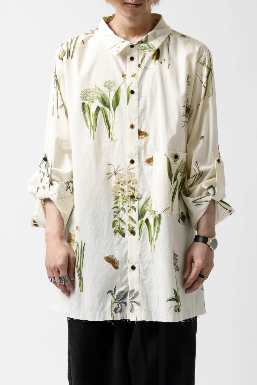 Aleksandr Manamis Tuck-Up Sleeve Shirt (EDEN) - Image 3