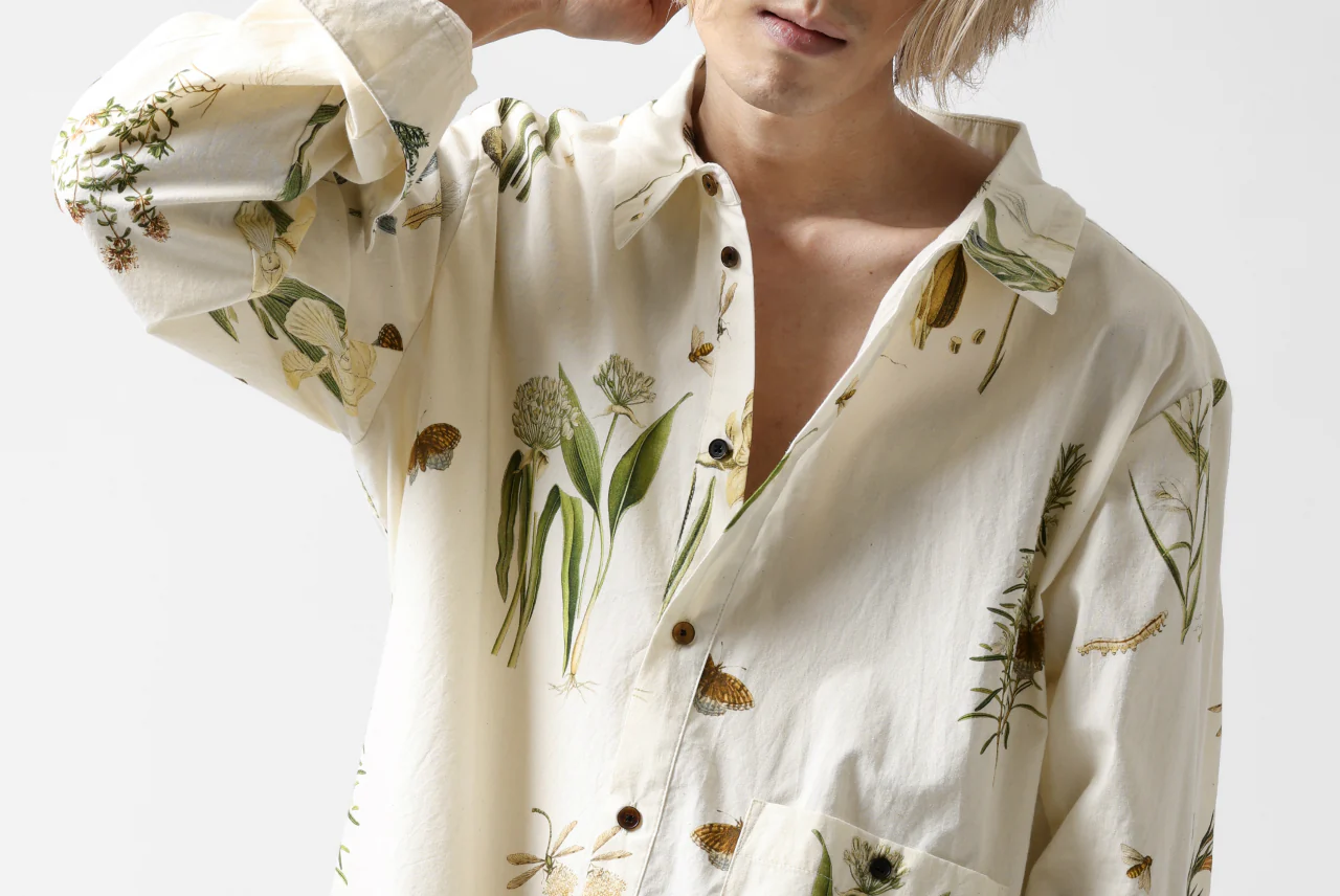 Aleksandr Manamis Tuck-Up Sleeve Shirt (EDEN) - Image 54