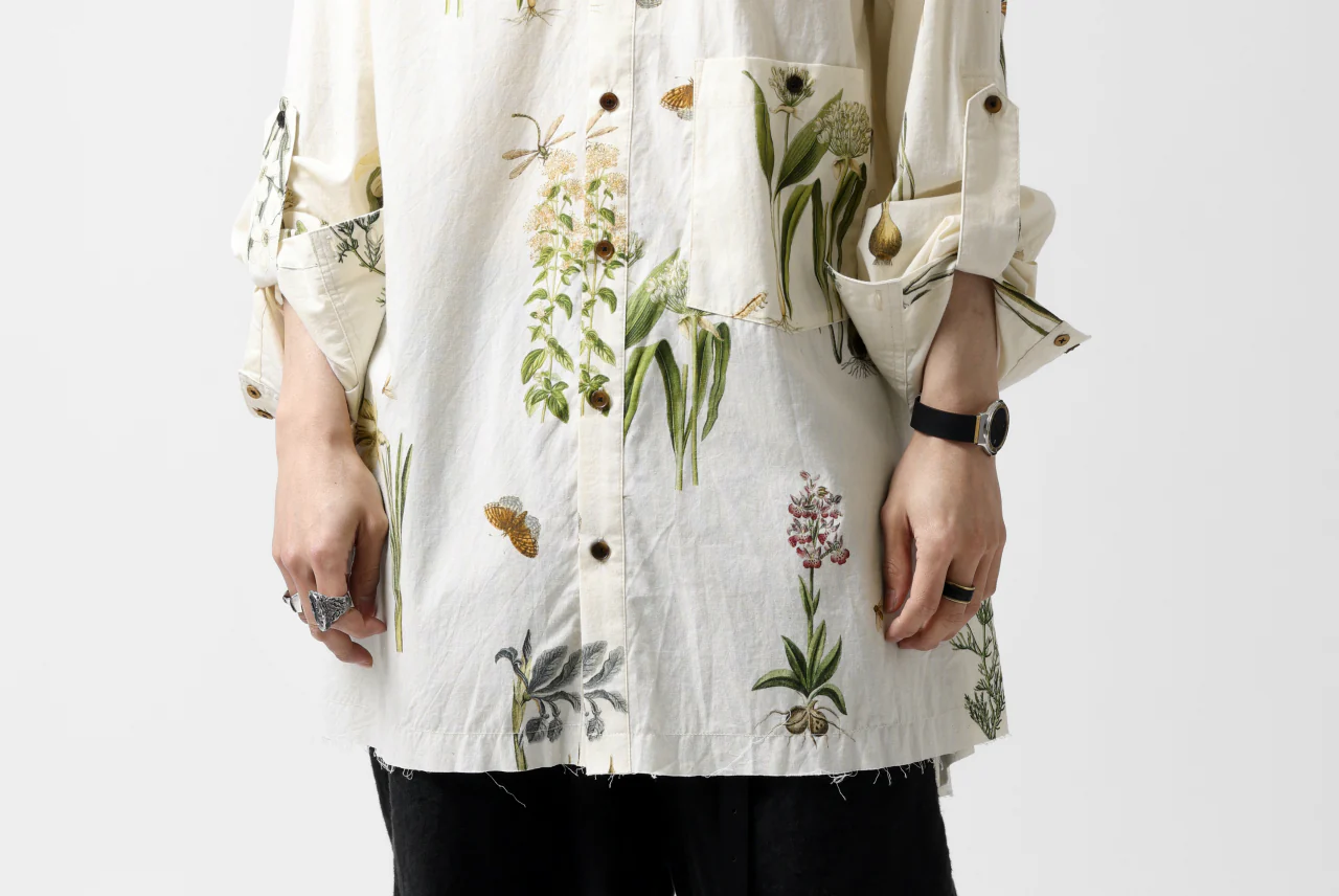 Aleksandr Manamis Tuck-Up Sleeve Shirt (EDEN) - Image 56