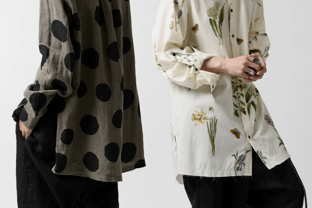 Aleksandr Manamis Tuck-Up Sleeve Shirt (EDEN) - Image 58