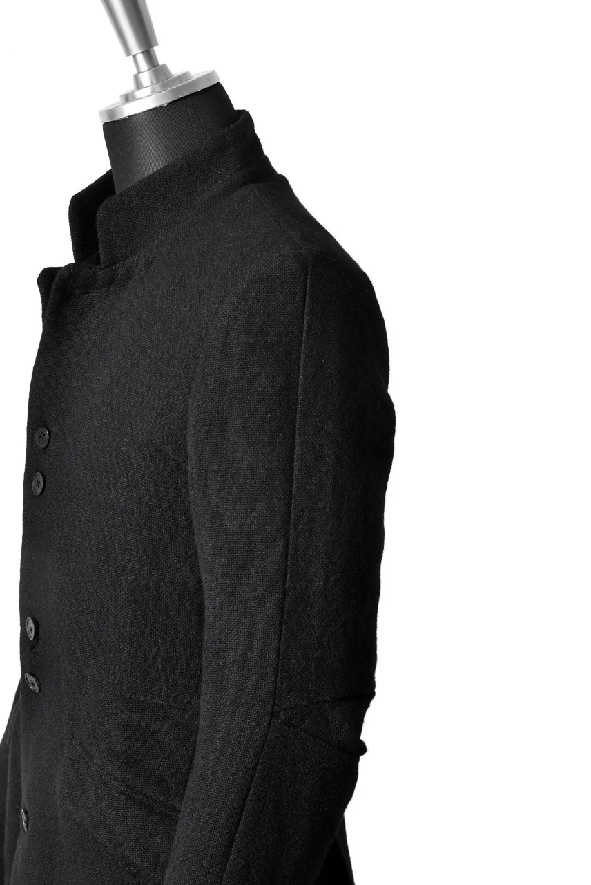 Aleksandr Manamis WOOL/LINEN WOVEN JACKET with ELBOW DETAILS - Image 15
