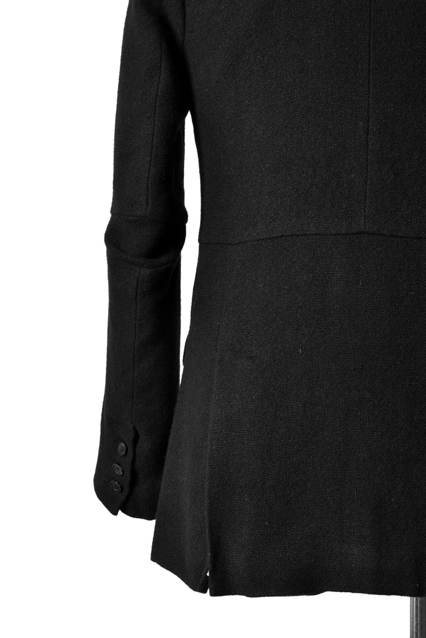 Aleksandr Manamis WOOL/LINEN WOVEN JACKET with ELBOW DETAILS - Image 19
