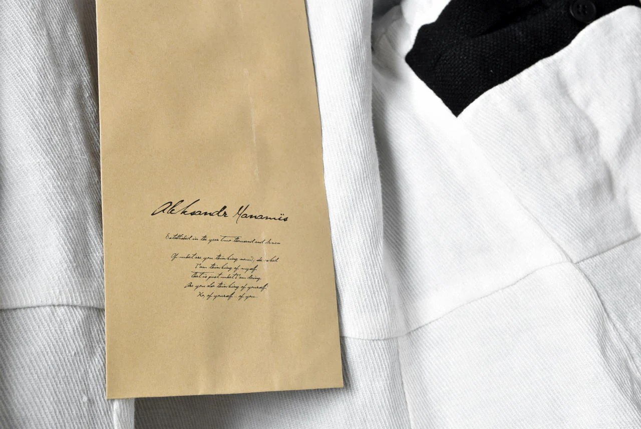 Aleksandr Manamis WOOL/LINEN WOVEN JACKET with ELBOW DETAILS - Image 26