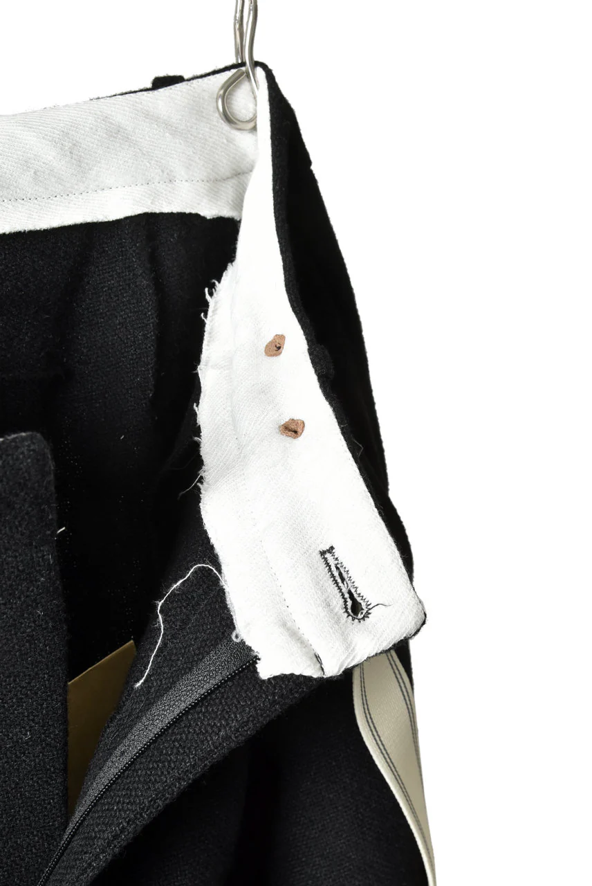 Aleksandr Manamis WOOL/LINEN WOVEN TAILORED PANT with SUSPENDERS - Image 10