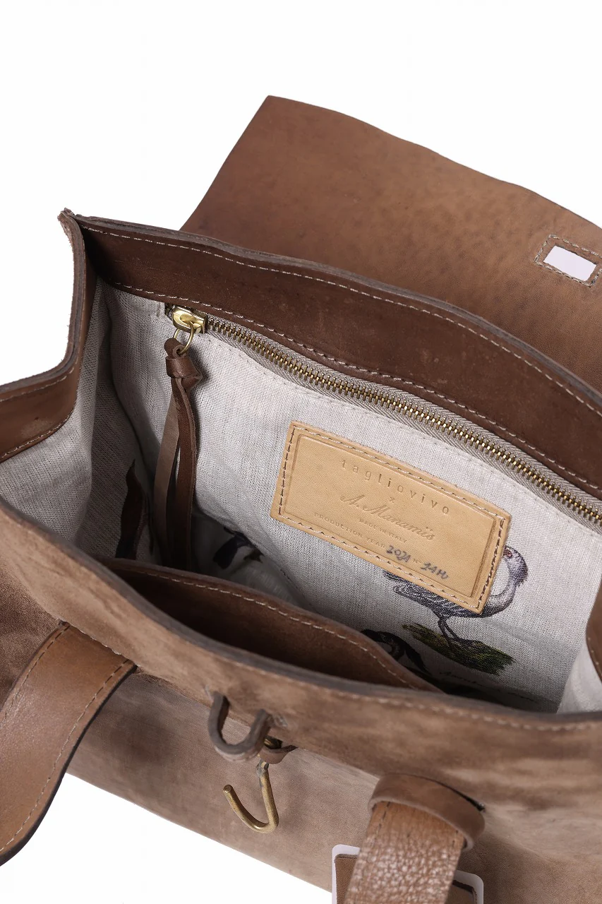 Aleksandr Manamis x tagliovivo DR.BAG(L) / Horse Leather (Brown) - Image 21