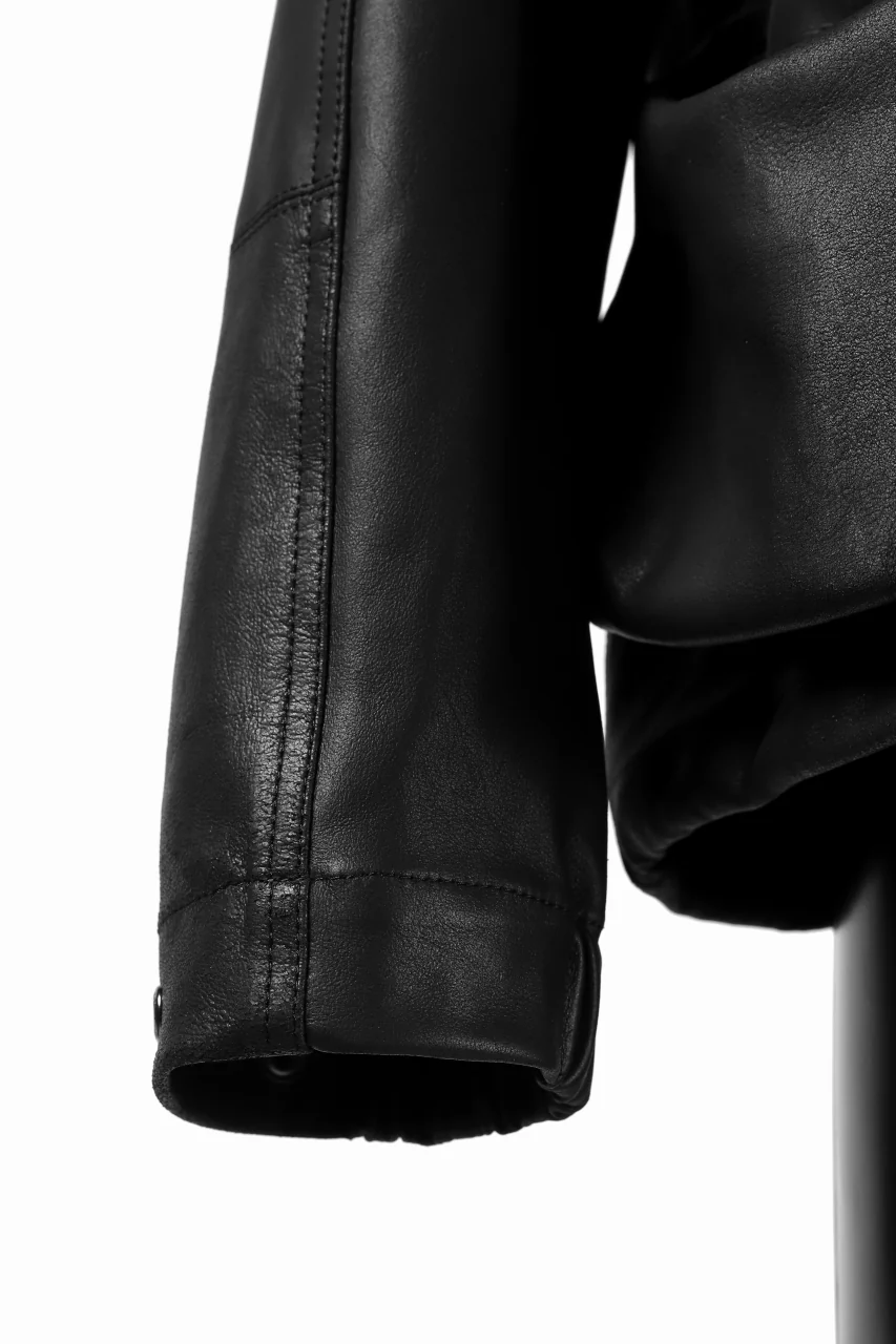 BACKLASH × SEVESKIG MULTIFUNCTION JACKET / GOAT DOUBLEFACE (BLACK) - Image 29