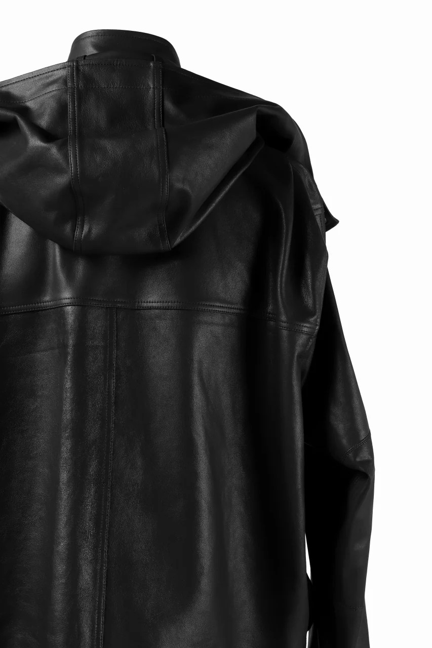 BACKLASH × SEVESKIG MULTIFUNCTION JACKET / GOAT DOUBLEFACE (BLACK) - Image 30
