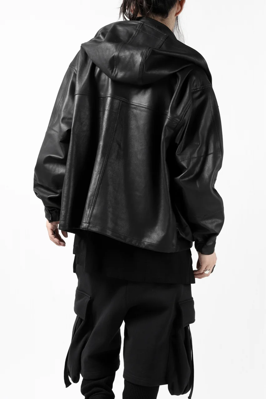 BACKLASH × SEVESKIG MULTIFUNCTION JACKET / GOAT DOUBLEFACE (BLACK) - Image 39