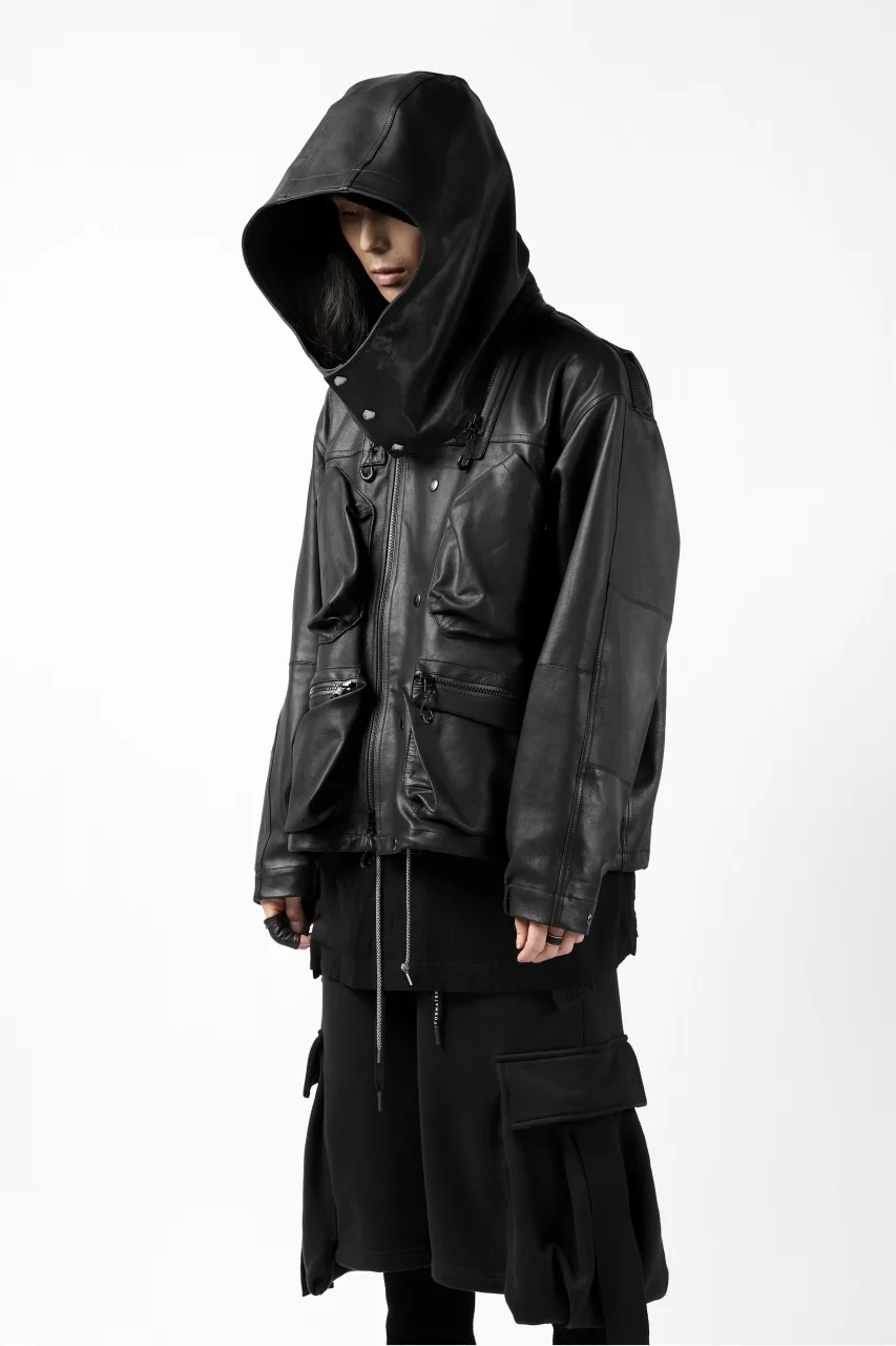 BACKLASH × SEVESKIG MULTIFUNCTION JACKET / GOAT DOUBLEFACE (BLACK) - Image 46