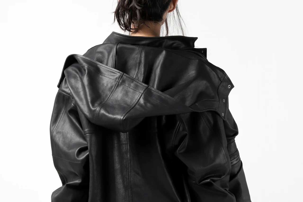 BACKLASH × SEVESKIG MULTIFUNCTION JACKET / GOAT DOUBLEFACE (BLACK) - Image 64