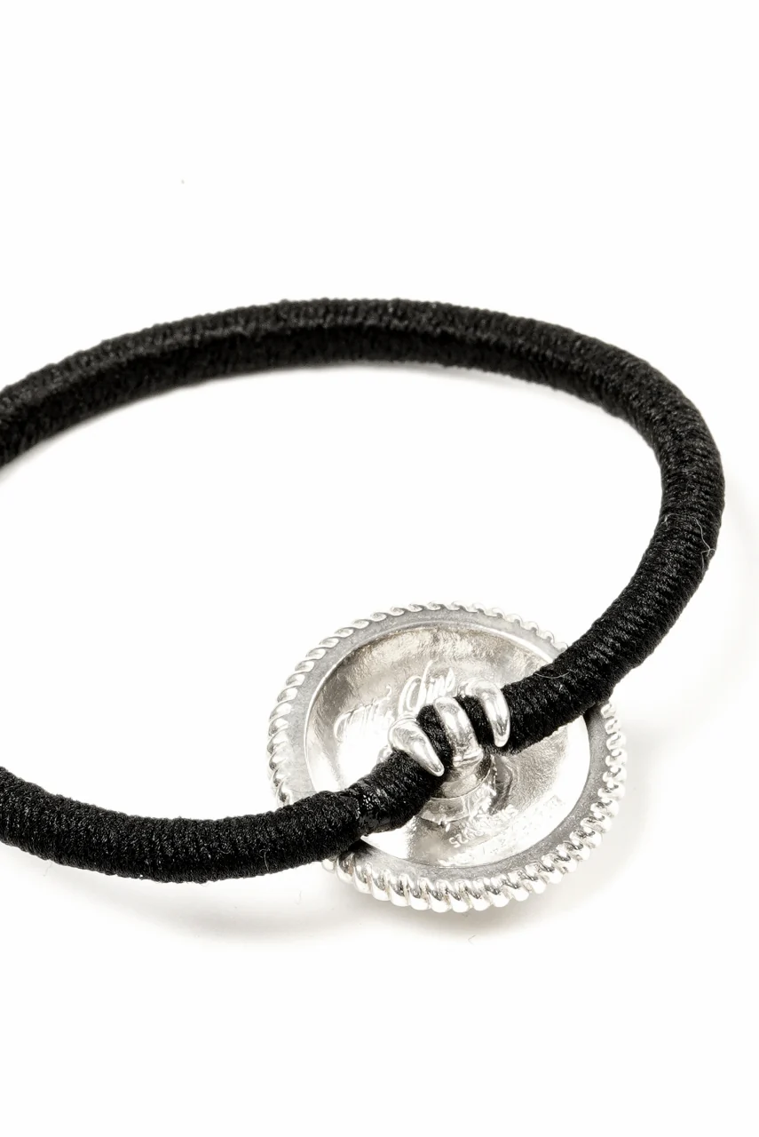 BACKLASH THE LINE CONCHO SILVER 925 HAIR TIES BRACELET (SILVER) - Image 7