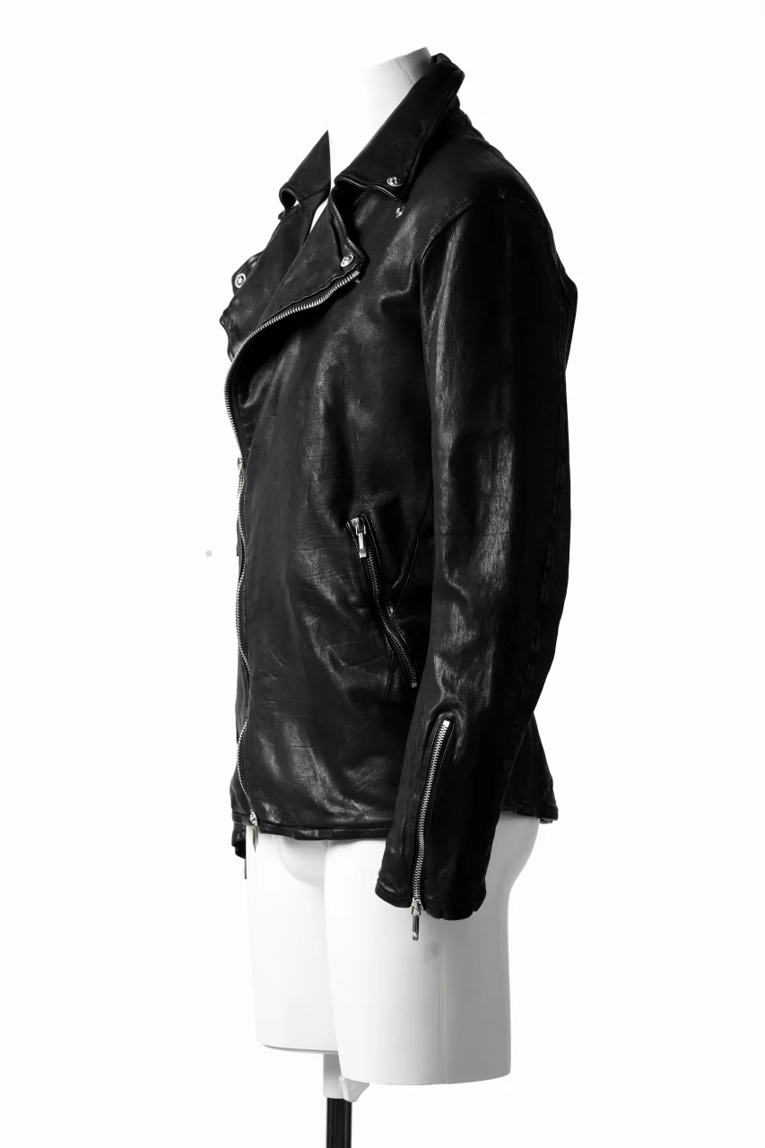 BACKLASH THE LINE DOUBLE BREASTED JACKET / ITALY CALF - Image 12