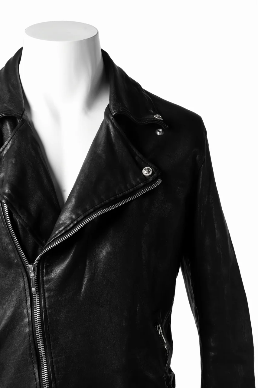 BACKLASH THE LINE DOUBLE BREASTED JACKET / ITALY CALF - Image 17