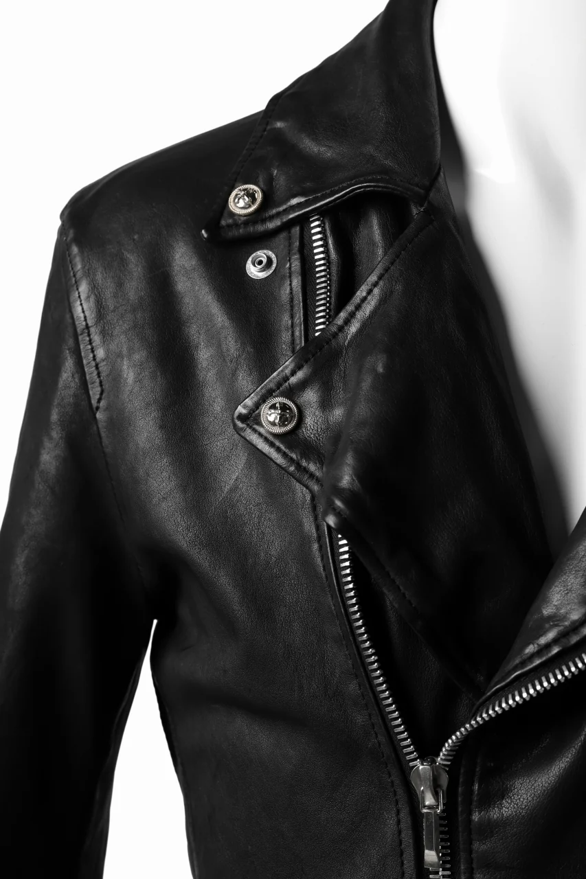 BACKLASH THE LINE DOUBLE BREASTED JACKET / ITALY CALF - Image 19
