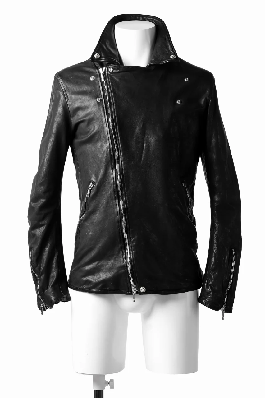 BACKLASH THE LINE DOUBLE BREASTED JACKET / ITALY CALF - Image 2