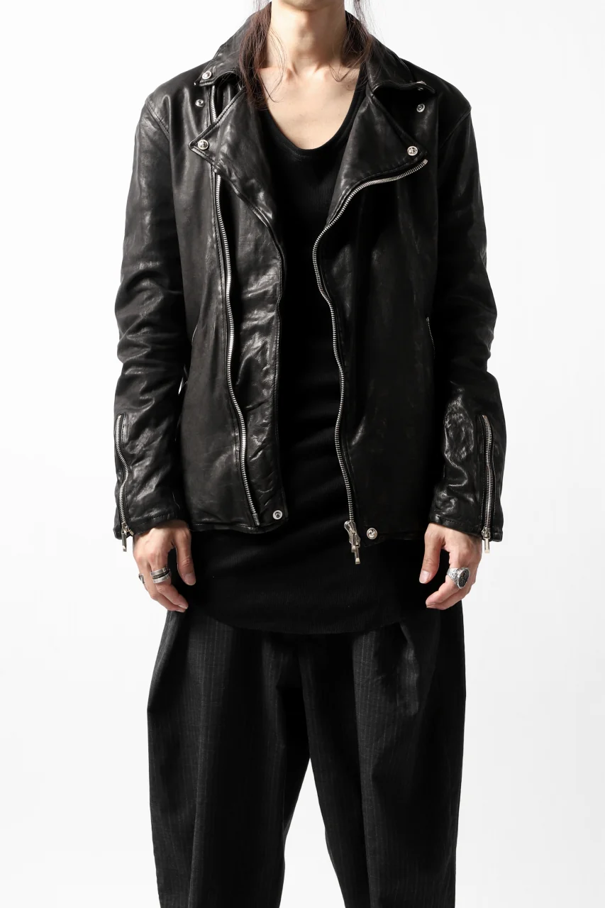 BACKLASH THE LINE DOUBLE BREASTED JACKET / ITALY CALF - Image 38