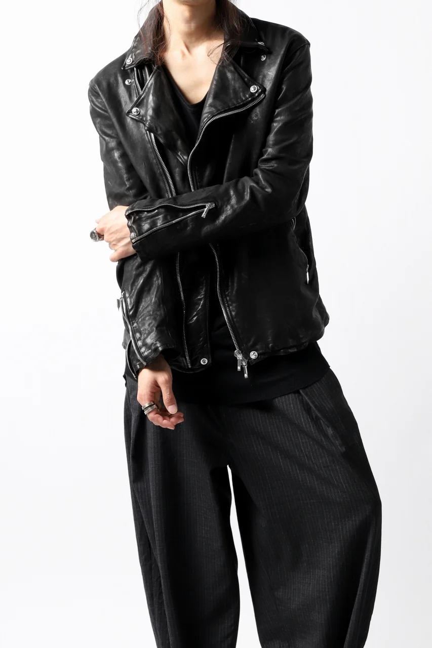BACKLASH THE LINE DOUBLE BREASTED JACKET / ITALY CALF - Image 39