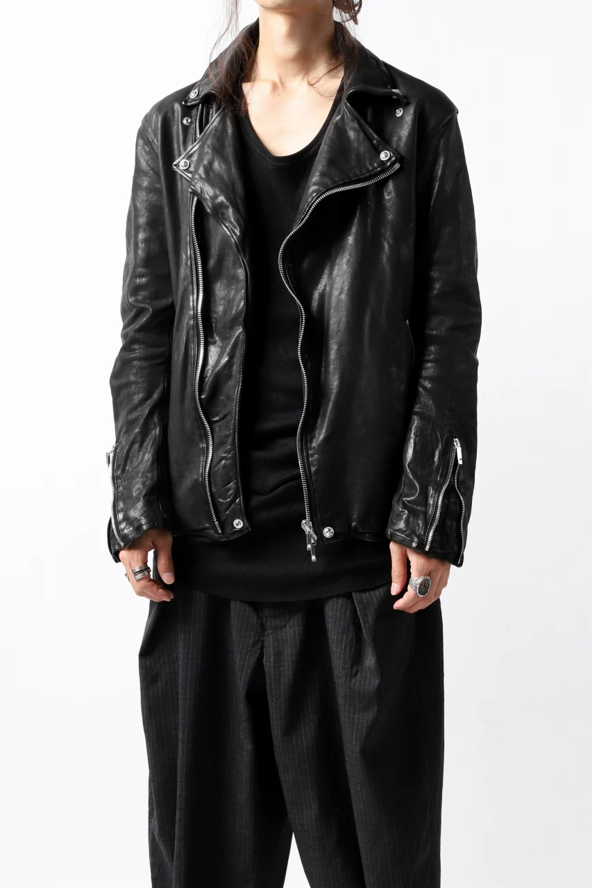 BACKLASH THE LINE DOUBLE BREASTED JACKET / ITALY CALF - Image 40