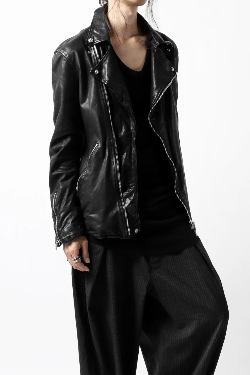 BACKLASH THE LINE DOUBLE BREASTED JACKET / ITALY CALF - Image 42