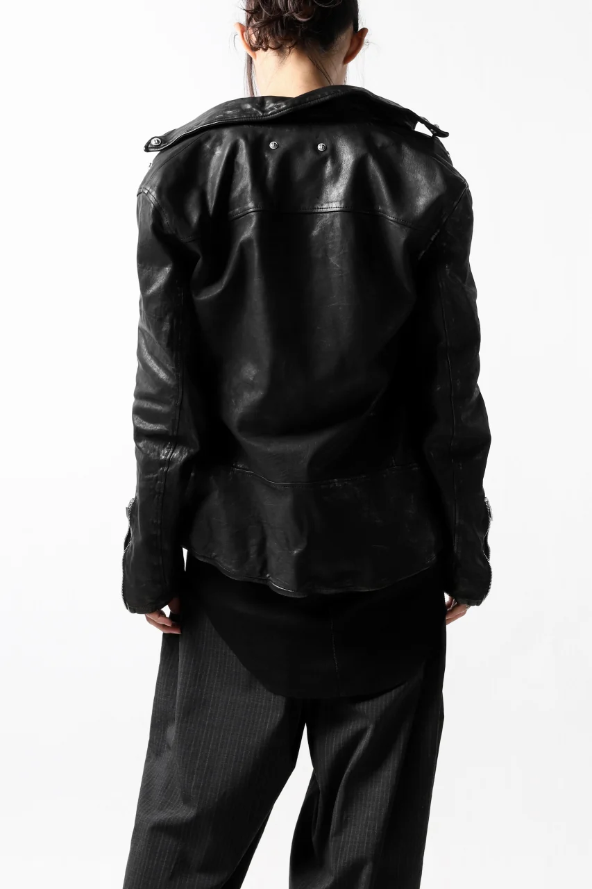 BACKLASH THE LINE DOUBLE BREASTED JACKET / ITALY CALF - Image 44