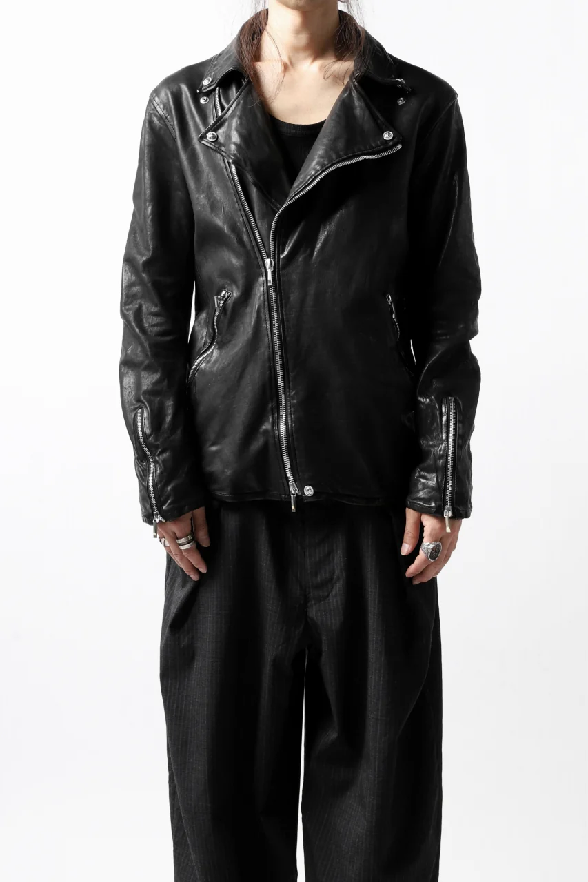 BACKLASH THE LINE DOUBLE BREASTED JACKET / ITALY CALF - Image 51
