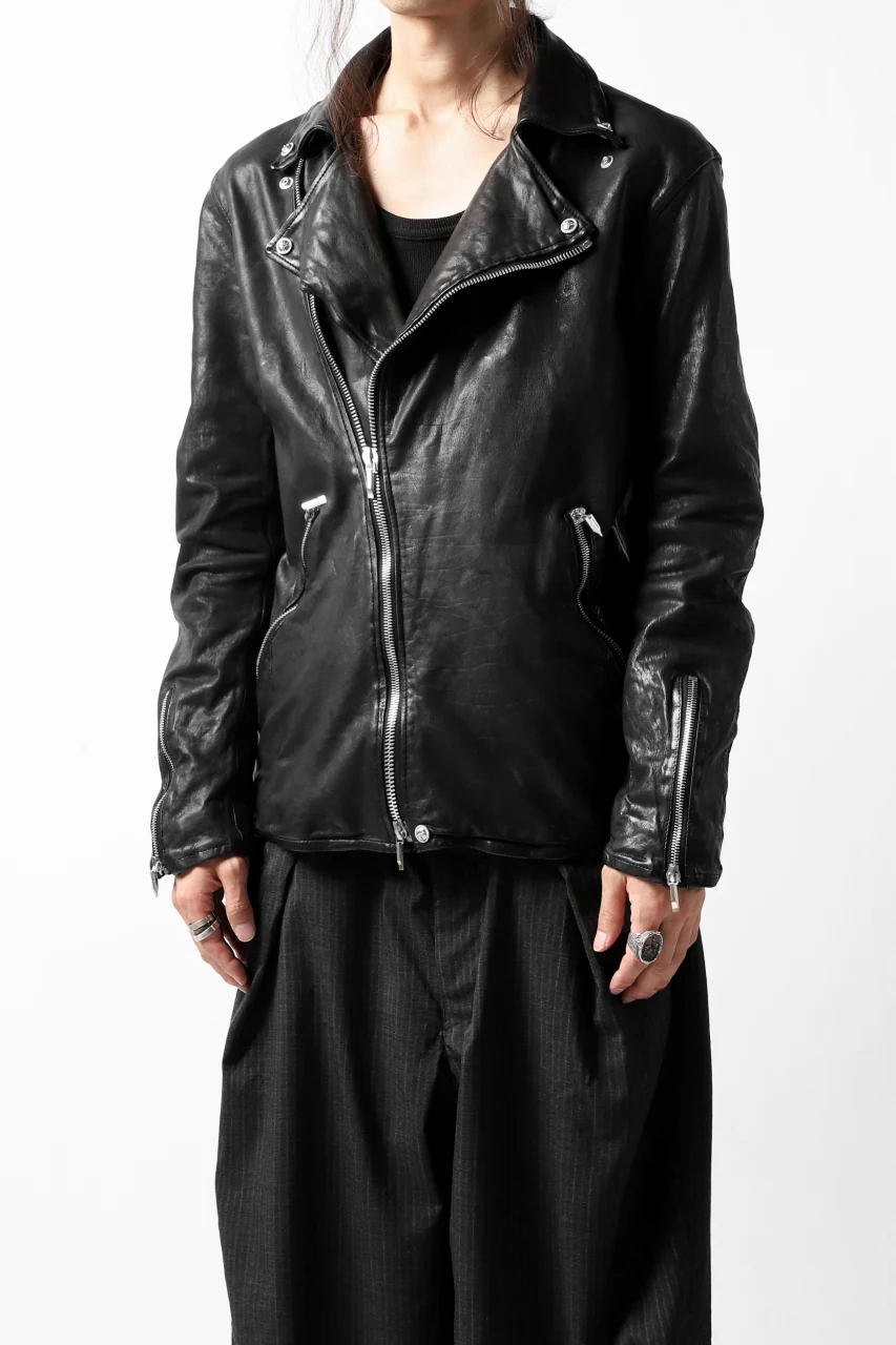 BACKLASH THE LINE DOUBLE BREASTED JACKET / ITALY CALF - Image 54