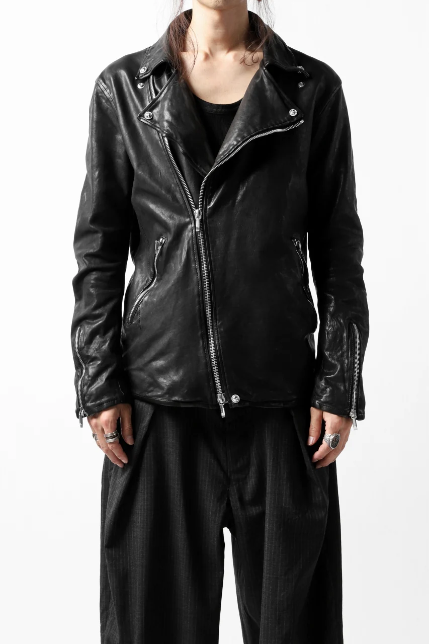 BACKLASH THE LINE DOUBLE BREASTED JACKET / ITALY CALF - Image 58
