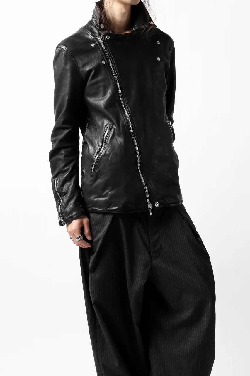 BACKLASH THE LINE DOUBLE BREASTED JACKET / ITALY CALF - Image 59