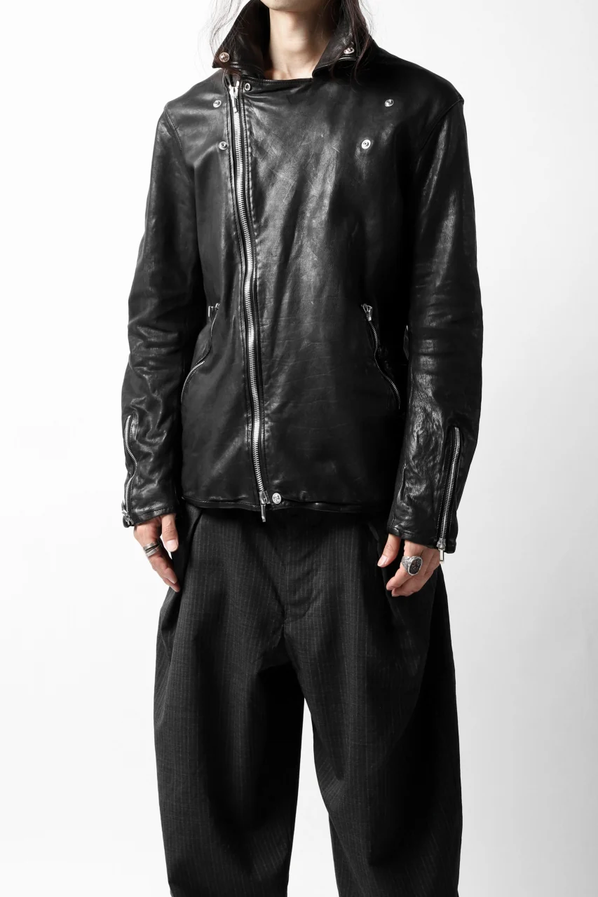 BACKLASH THE LINE DOUBLE BREASTED JACKET / ITALY CALF - Image 60