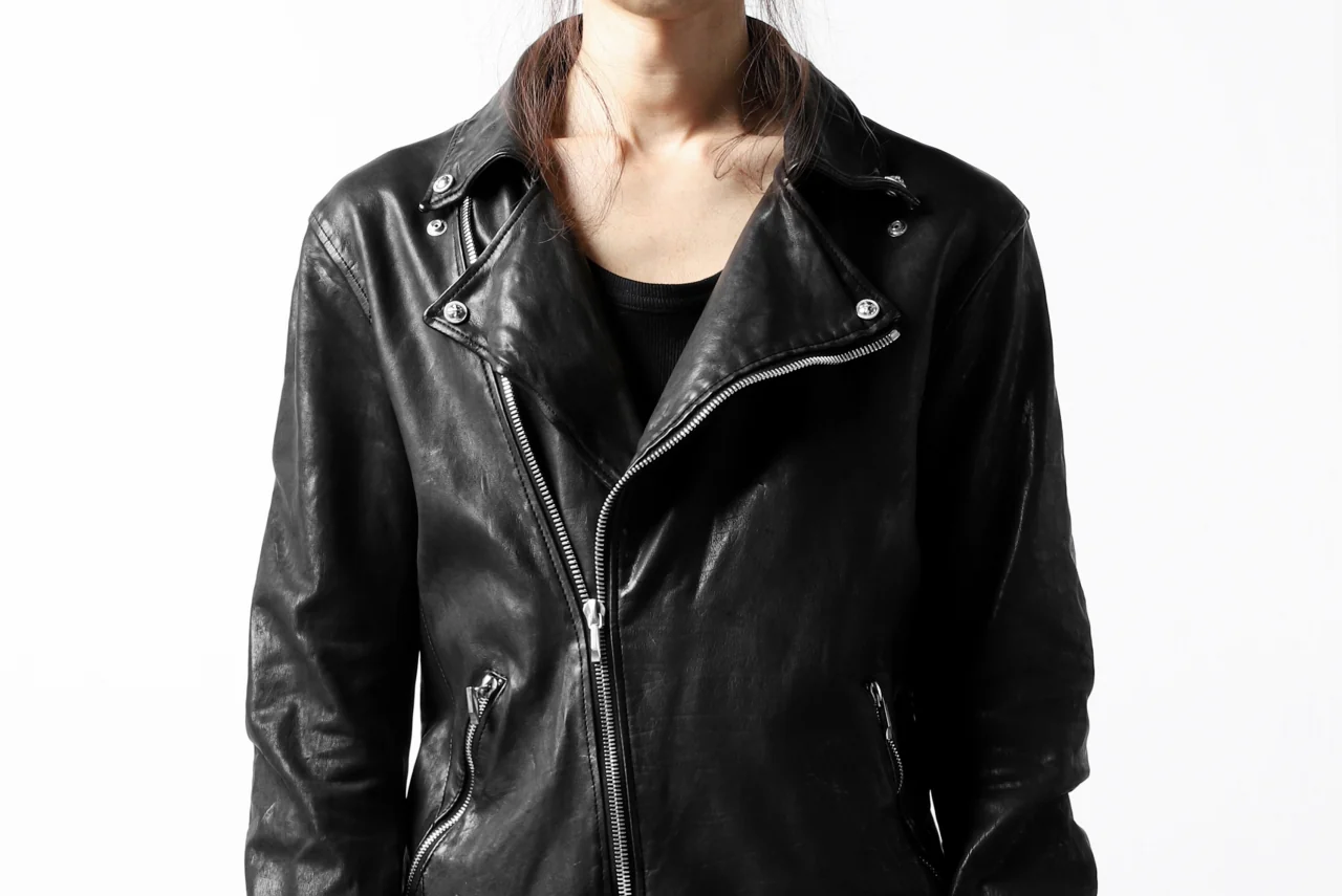 BACKLASH THE LINE DOUBLE BREASTED JACKET / ITALY CALF - Image 74