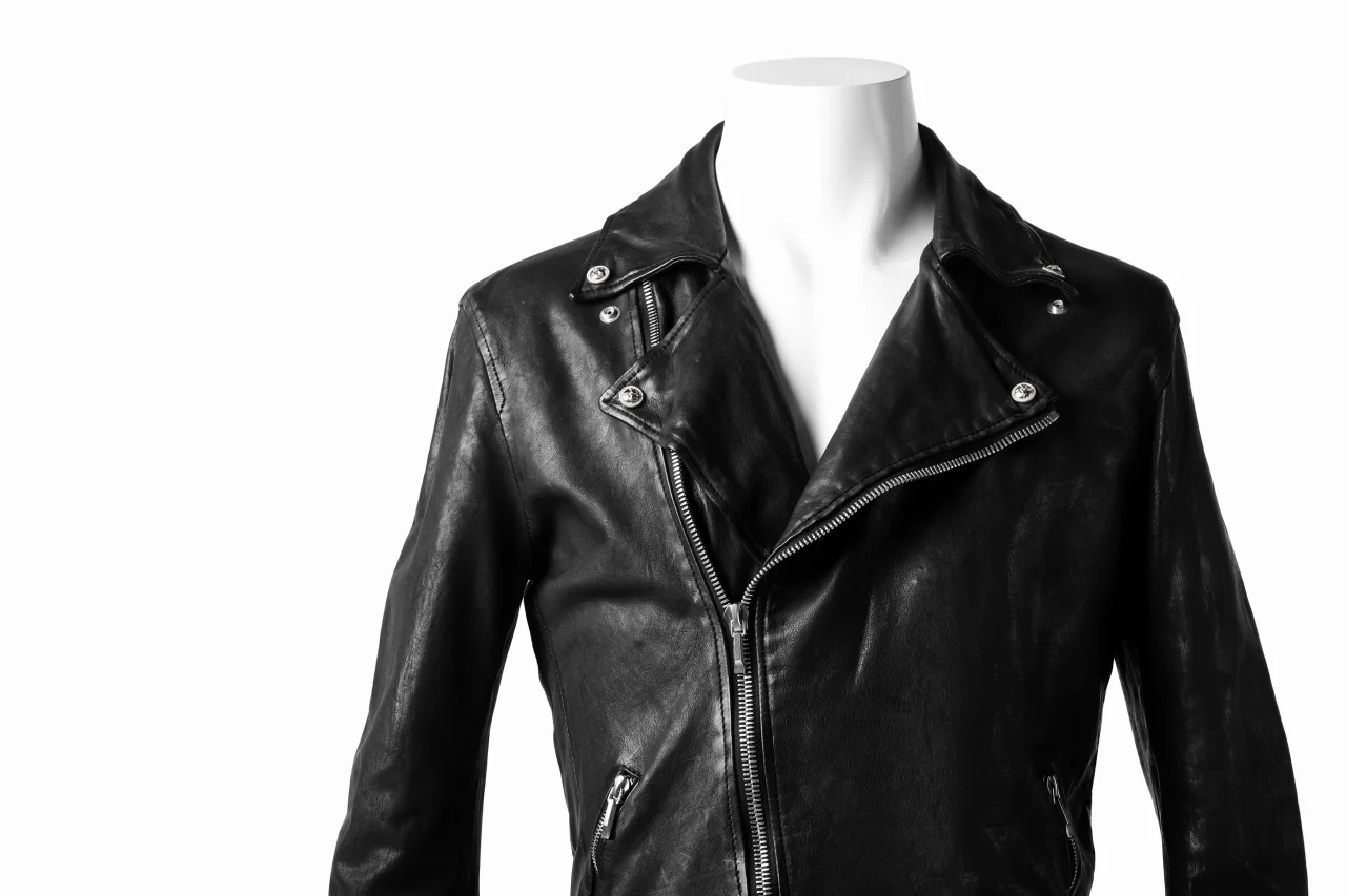 BACKLASH THE LINE DOUBLE BREASTED JACKET / ITALY CALF - Image 83