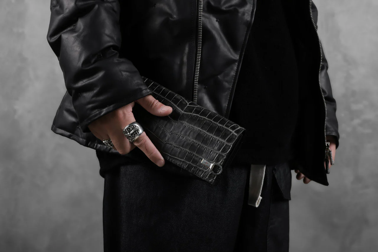 BACKLASH THE LINE exclusive HOODED DOWN JACKET / GUIDI CALF + POLISH WHITE GOOSE (BLACK) - Image 75