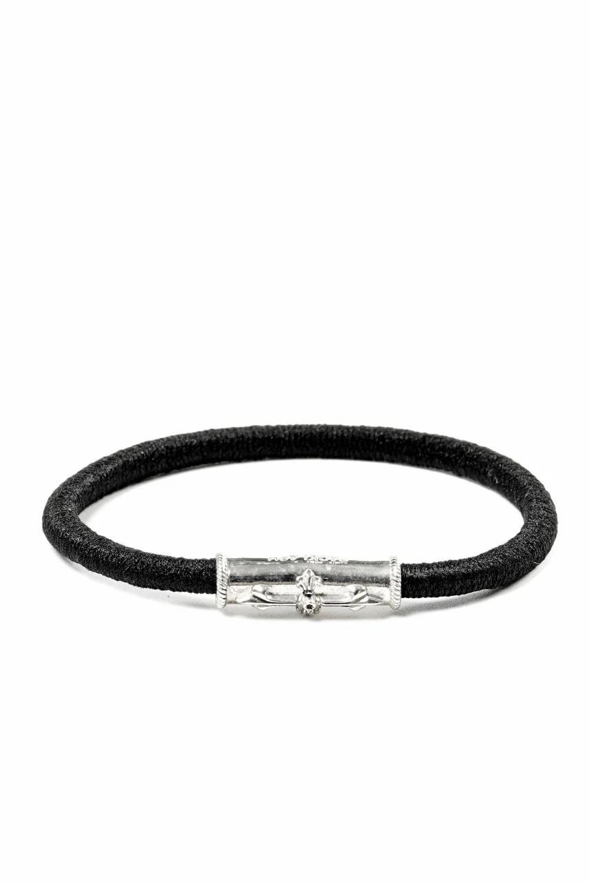 BACKLASH THE LINE SILVER 925 HAIR TIES BRACELET (SILVER) - Image 3