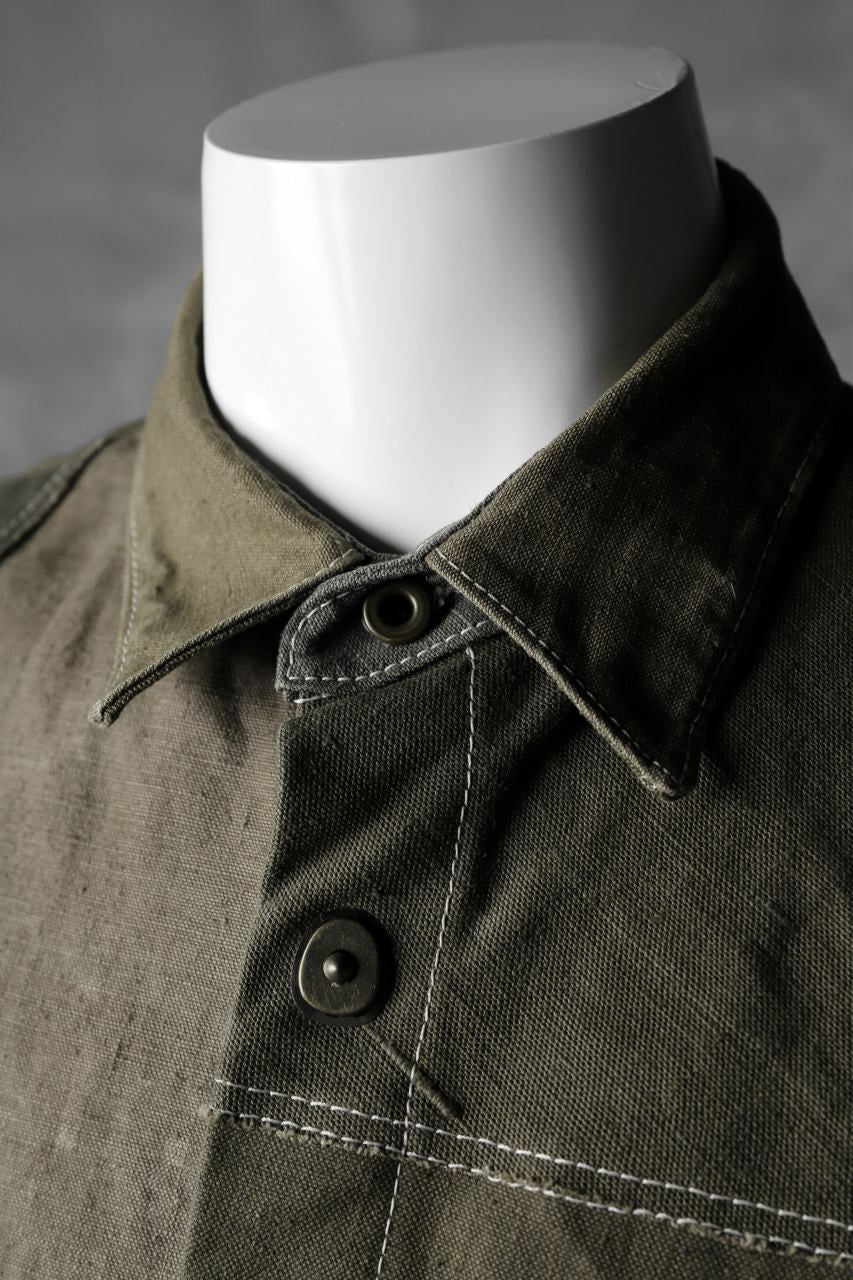 BACKLASH x LOOM exclusive RECONSTRUCTIVE COAT / VINTAGE MILITARY CANVAS - Image 17