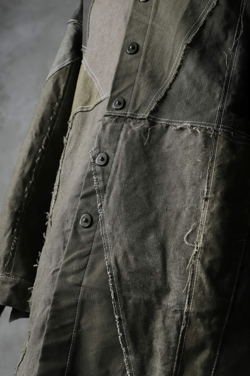 BACKLASH x LOOM exclusive RECONSTRUCTIVE COAT / VINTAGE MILITARY CANVAS - Image 21