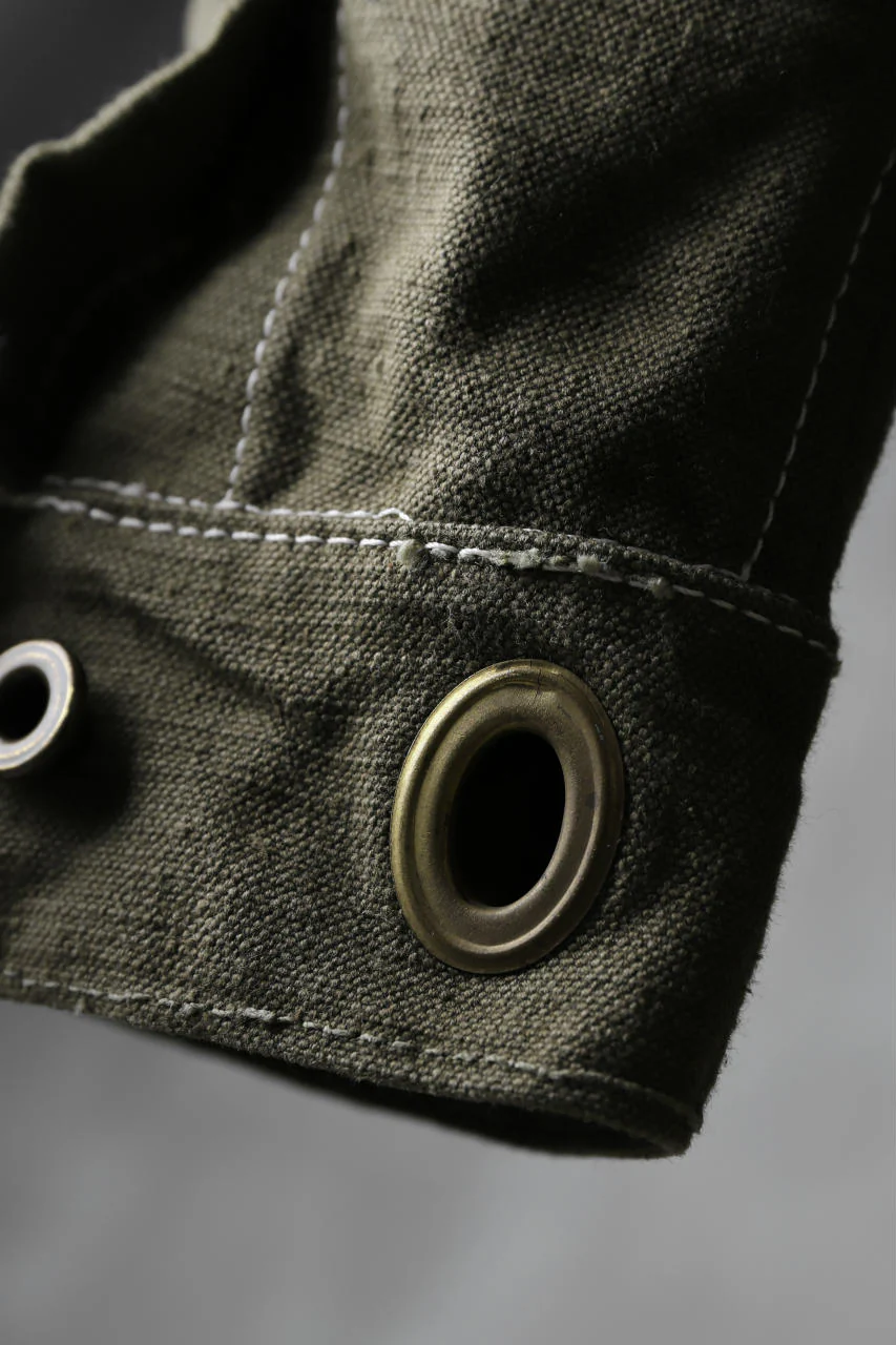 BACKLASH x LOOM exclusive RECONSTRUCTIVE COAT / VINTAGE MILITARY CANVAS - Image 32