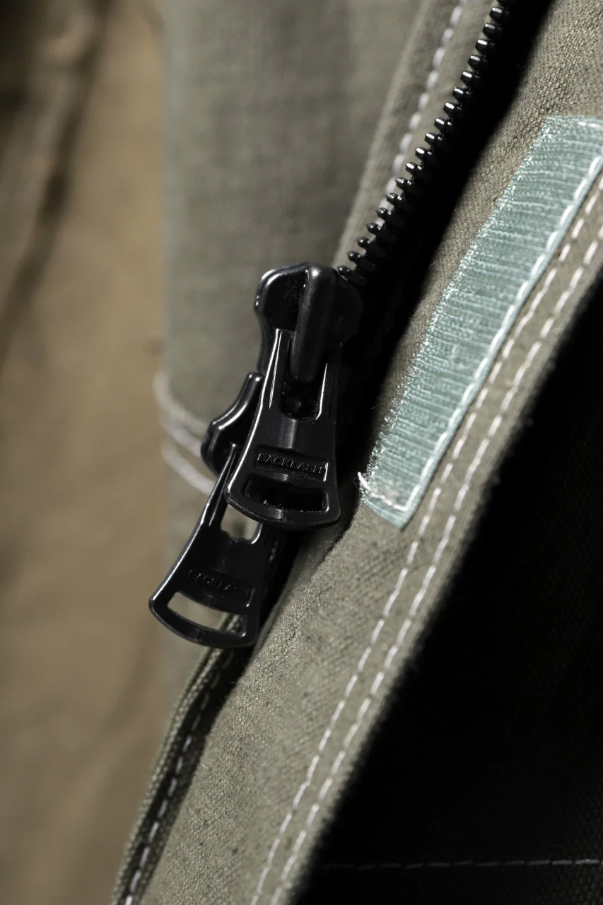 BACKLASH x LOOM exclusive RECONSTRUCTIVE HOODED JACKET / VINTAGE MILITARY CANVAS - Image 30