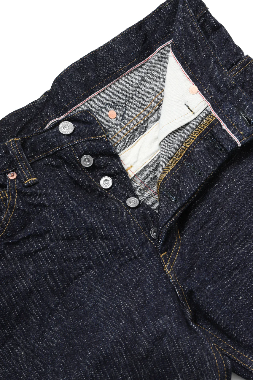BACKLASH xx FULLCOUNT Collaboration BOOTCUT PANTS / 15.5oz ZIMBABWE DENIM (INDIGO BLUE) - Image 17