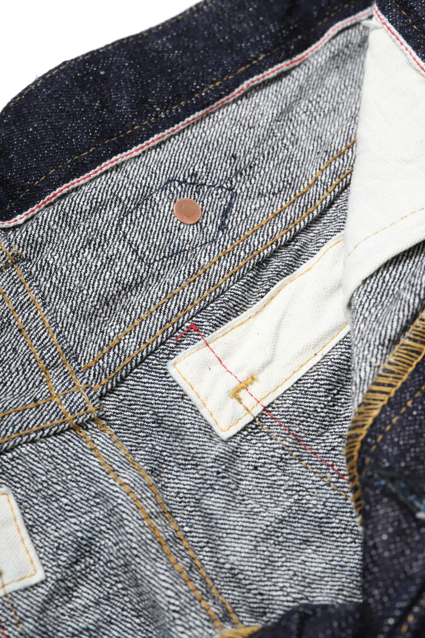 BACKLASH xx FULLCOUNT Collaboration BOOTCUT PANTS / 15.5oz ZIMBABWE DENIM (INDIGO BLUE) - Image 18