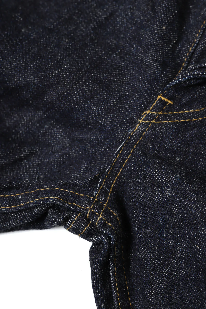 BACKLASH xx FULLCOUNT Collaboration BOOTCUT PANTS / 15.5oz ZIMBABWE DENIM (INDIGO BLUE) - Image 19